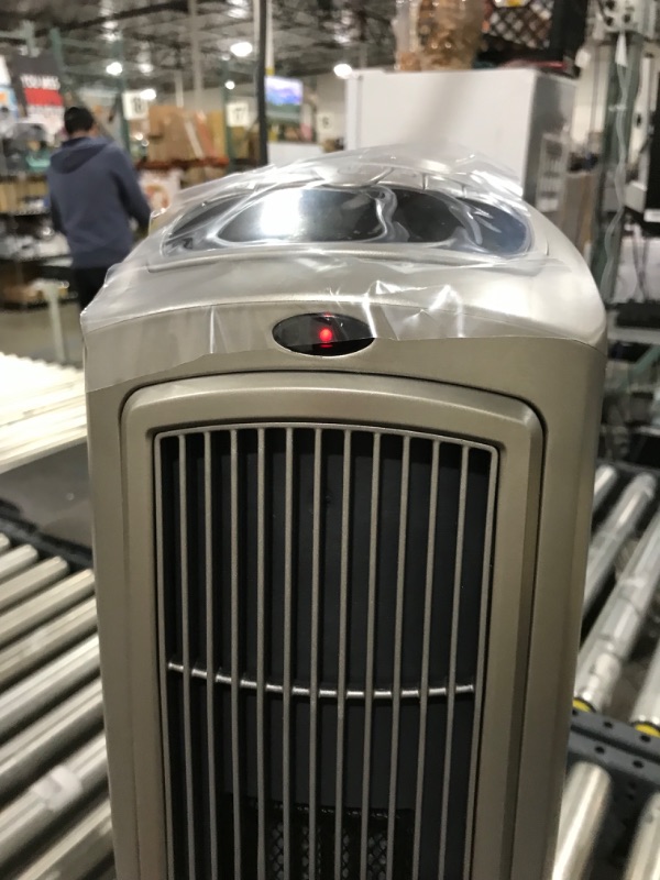 Photo 3 of Lasko 1500W Digital Ceramic Space Heater with Remote, 755320, Silver