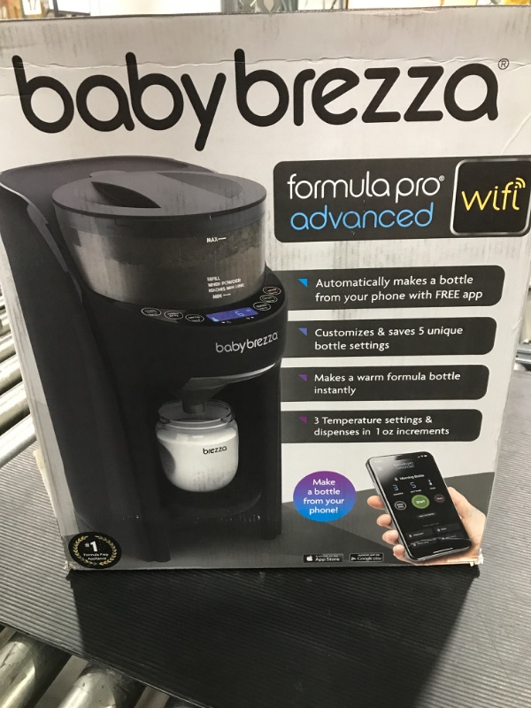 Photo 2 of Baby Brezza Formula Pro Mini Baby Formula Maker – Small Baby Formula Mixer Machine Fits Small Spaces and is Portable for Travel– Bottle Makers Makes The Perfect Bottle for Your Infant On The Go Advanced, WiFi