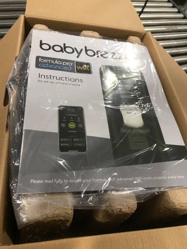 Photo 3 of Baby Brezza Formula Pro Mini Baby Formula Maker – Small Baby Formula Mixer Machine Fits Small Spaces and is Portable for Travel– Bottle Makers Makes The Perfect Bottle for Your Infant On The Go Advanced, WiFi