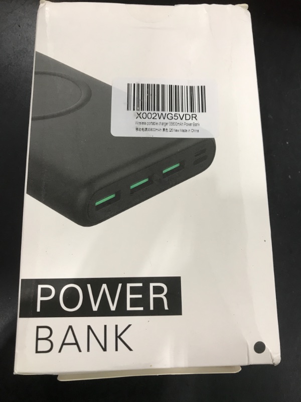 Photo 2 of H H·E·T·P Wireless Portable Charger Power Bank, 33800mAh 15W Fast Wireless Charging 25W PD QC 4.0 USB-C Power Bank, 5 Output & Dual Input External Battery Pack Compatible with iPhone, Android etc