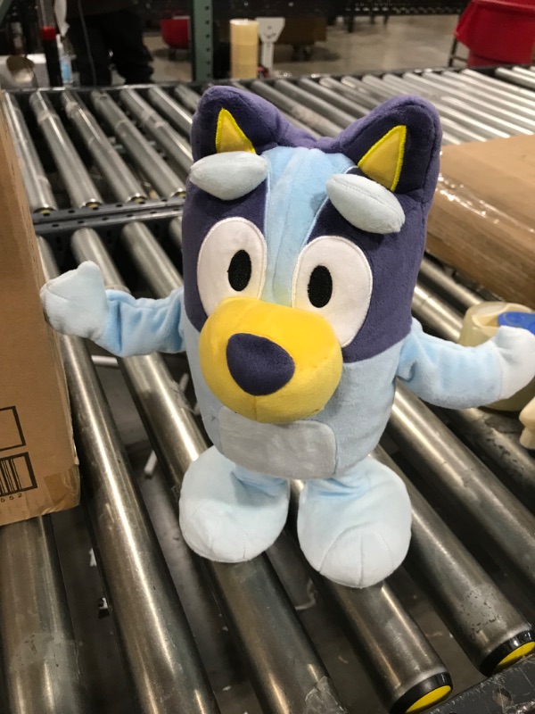 Photo 2 of Bluey Dance and Play 14" Animated Plush | Over 55 Phrases and Songs, Multicolor