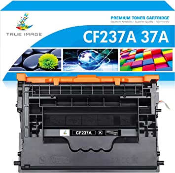 Photo 1 of TRUE IMAGE Compatible Toner Cartridge Replacement for HP 37A CF237A 37X Work with Enterprise M607n M608dn M609 M608n M607dn M608x M609x MFP M632 M631 M631h M633fh Printer (Black, 1-Pack)