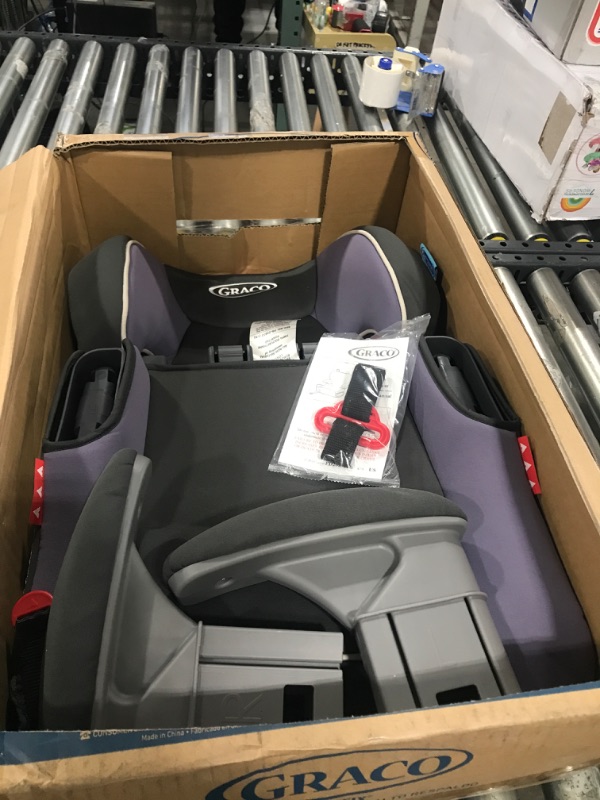 Photo 2 of Graco Affix Highback Booster Seat with Latch System, Grapeade