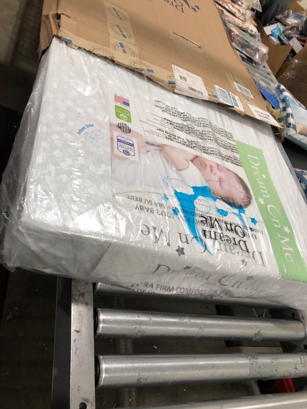 Photo 2 of Dream On Me Honeycomb Orthopedic Firm Fiber Standard Baby Crib Mattress | Greenguard Gold certified | 10 Year warranty | 5” Fiber Core Optimum Support | Infant and Toddler Mattress | Waterproof Cover