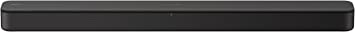 Photo 1 of Sony S100F 2.0ch Soundbar with Bass Reflex Speaker, Integrated Tweeter and Bluetooth, (HTS100F), easy setup, compact, home office use with clear sound black