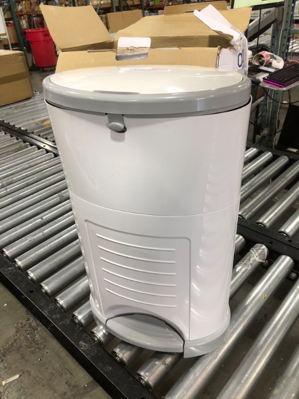 Photo 1 of Dekor Plus Hands Free Diaper Pail - White