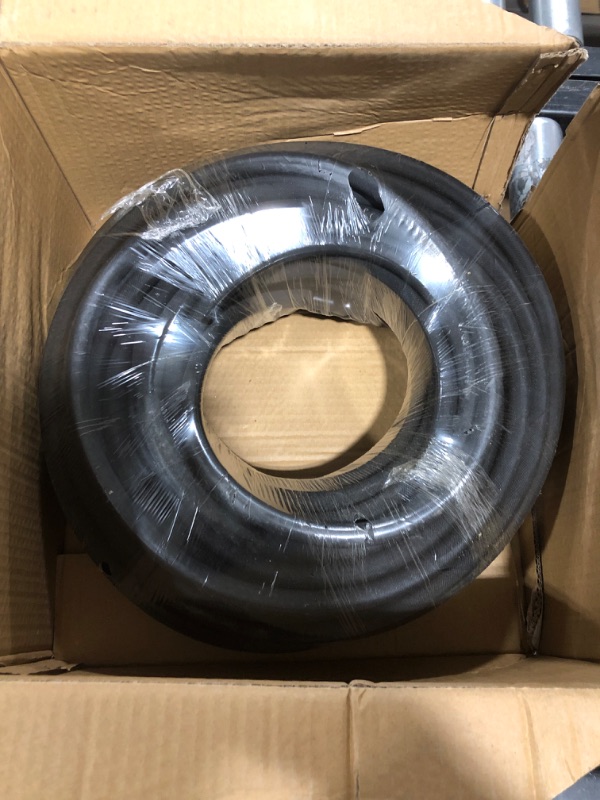 Photo 2 of 100FT Pressure Washer Hose with 3/8 Inch Quick Connect, High Tensile Wire Braided Power Washer Hose, 4000 PSI,Outside Ddiameter of Hose:14 mm