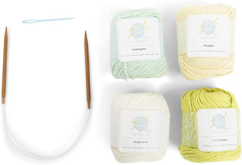 Photo 1 of 
mindfulknits Beginner’s Knitting Kit