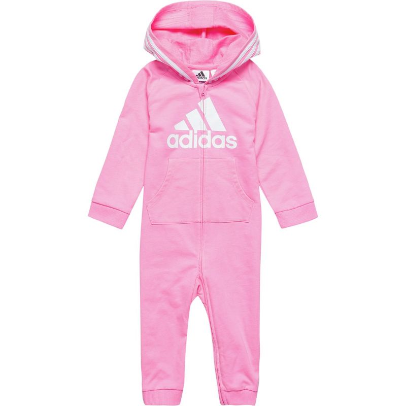 Photo 1 of Adidas Baby Girls Hooded Coverall
