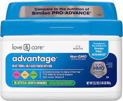 Photo 1 of Advantage love & Care INFANT FORMULA MILK-BASED POWDER WITH IRON