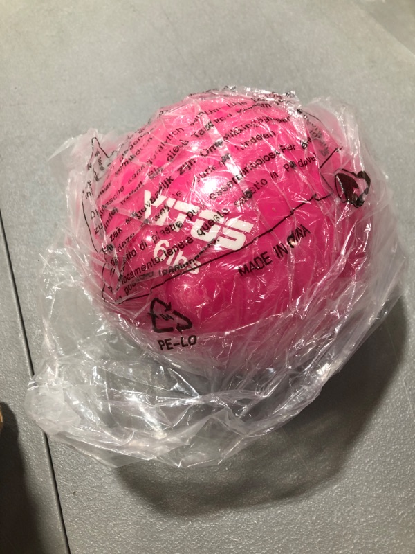 Photo 1 of 6 lb weight ball pink 