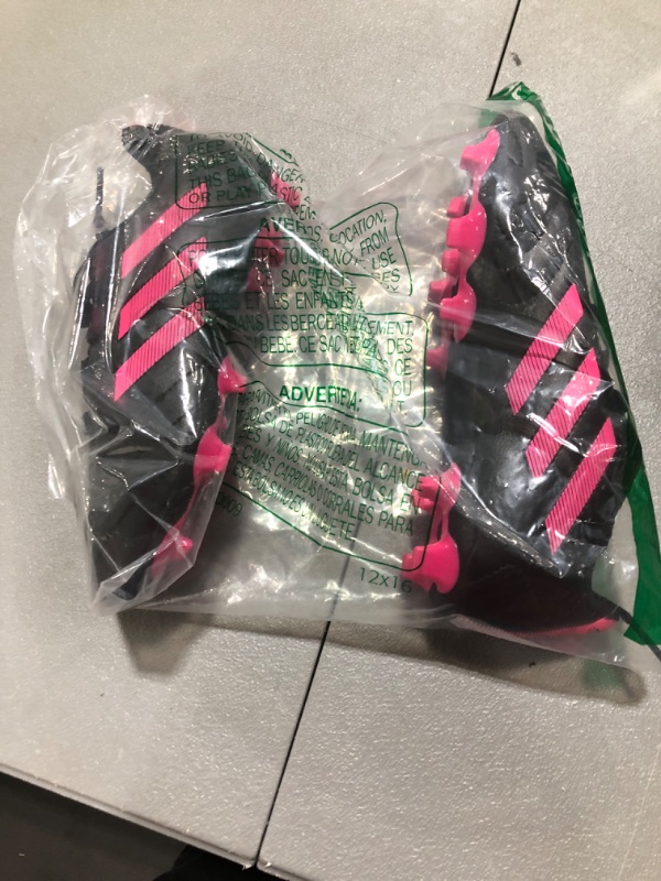 Photo 1 of ADIDAS KIDS PINKANDBLACK CLEATS SIZE 13K