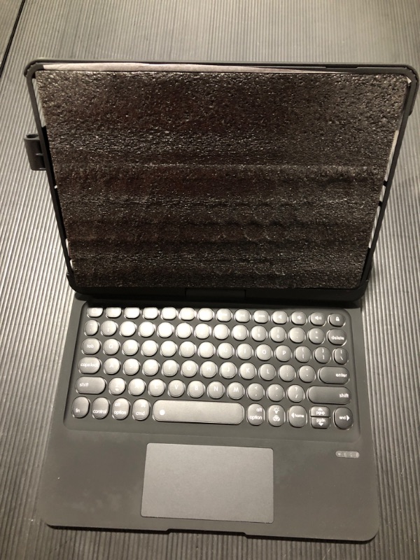 Photo 1 of BYDIFFER Touch iPad 9th Generation 10.2 Case with Keyboard, iPad 8th Gen 2020, iPad 7 2019, Air 3, Pro 10.5 with 7 Color Backlights and Pencil Holder