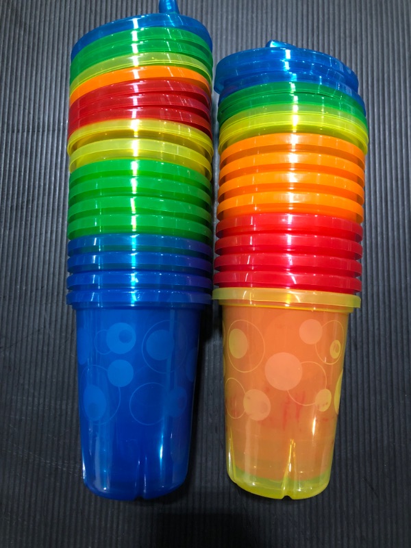 Photo 1 of VARIETY OF TODDLERS DISPOSIBLE SIPPY CUPS 