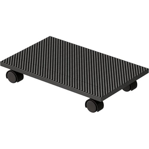 Photo 1 of Bestier Computer CPU Stand Cart with Protective Sides and 4 Caster Wheels (carbon fiber)