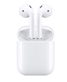 Photo 1 of Apple AirPods (2nd Generation) MV7N2AM/a with Charging Case - Stereo - Wireless - Bluetooth - Earbud - Binaural - in-ear