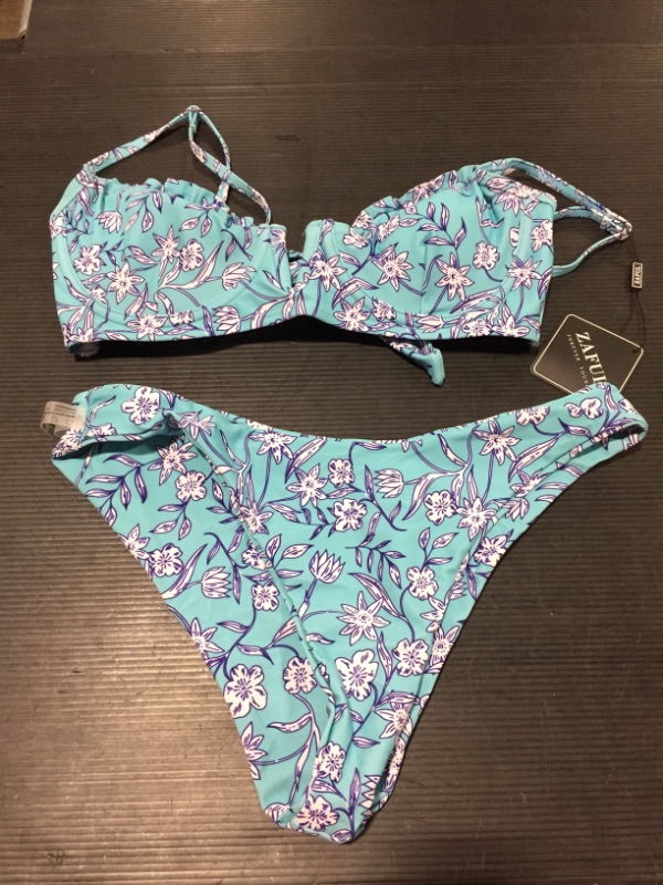 Photo 1 of ZAFUL Women's High Cut Bikini Sets ---- SIZE M