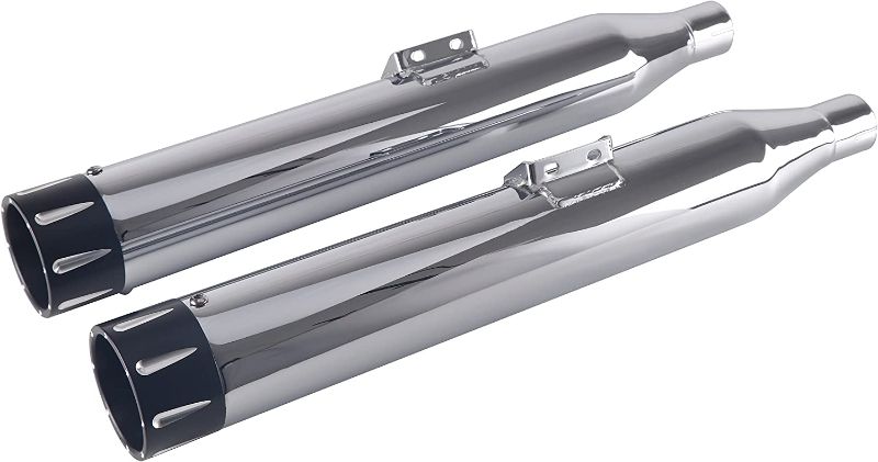 Photo 1 of 3.5” Slip on Mufflers for 2018-2022 Harley Softail Standard, Street Bob, Low Rider, Slim, Breakout, Fat Boy(17CB)