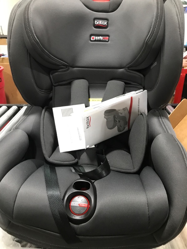 Photo 2 of Britax Boulevard ClickTight Convertible Car Seat, Cool N Dry Charcoal - Cooling & Moisture Wicking Fabric Boulevard Cool N Dry