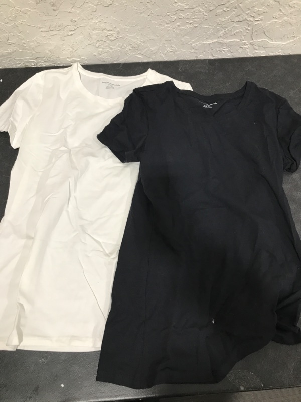 Photo 1 of 2 PACK AMAZON ESSENTIALS T SHIRTS SIZE S 