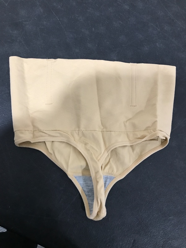 Photo 1 of BEIGE SHAPWEAR THONG SIZE S 