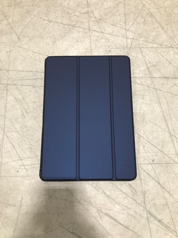 Photo 2 of ProCase Smart Case for iPad Air 1st Edition, Ultra Slim Lightweight Stand Protective Case Shell with Translucent Frosted Back Cover for Apple iPad Air 2013 Model (A1474 A1475 A1476) -Navy