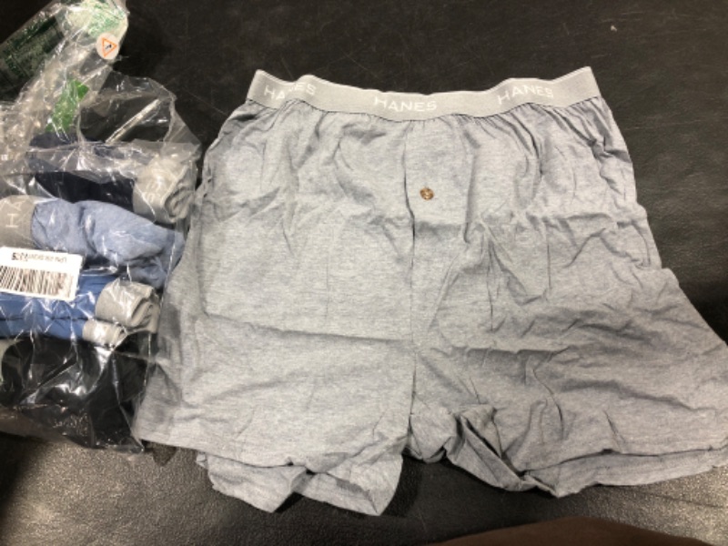 Photo 1 of 5 PACK HANES TAGLESS BOXERS SIZE M 