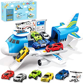 Photo 1 of Airplane Toy, Airplane Toys for 3 Year Old, Toy Airplane for Boys Age 4-7, Toys for 2 3 4 5 Years Old, Aeroplane Toys, Transport Cargo Airplane for Kids, Toys 3+ 4+ 5+ Year, for Child
