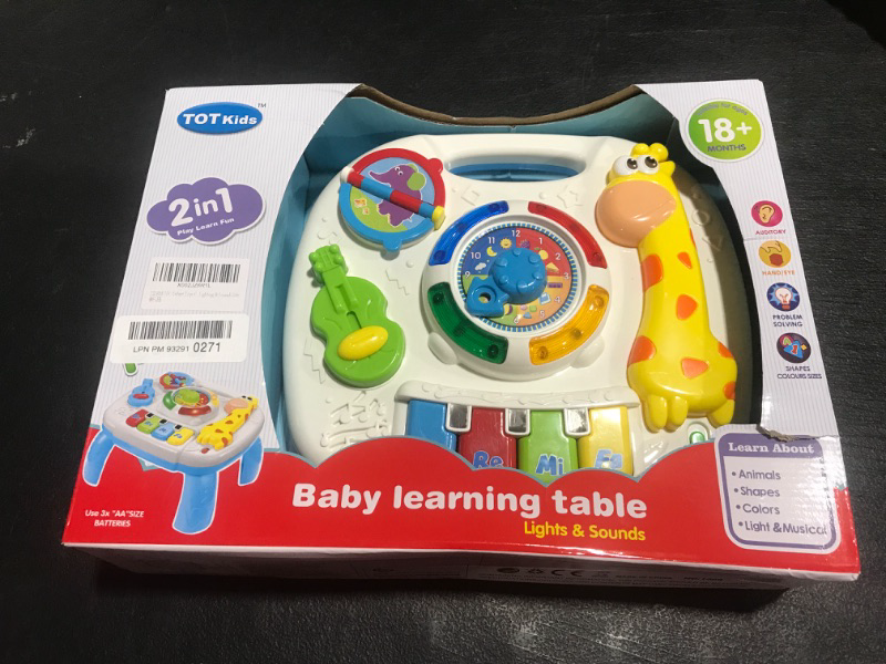 Photo 1 of BABY LEARNING TABLE