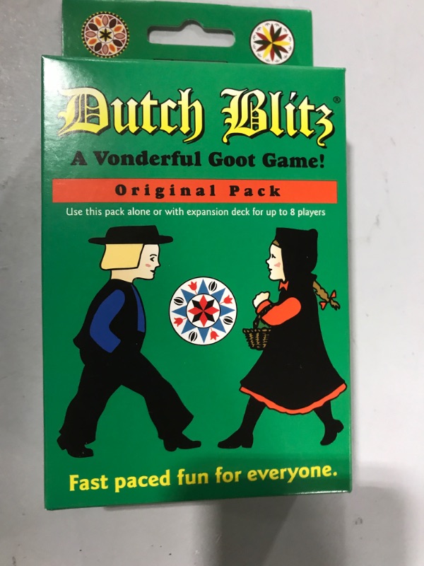 Photo 2 of Dutch Blitz: The Original Fast Paced Card Game, Contains 160 Cards, Quick and Easy to Learn, Great Family Game, Fun for Everyone, For 2 to 4 Players, For Ages 8 and Up