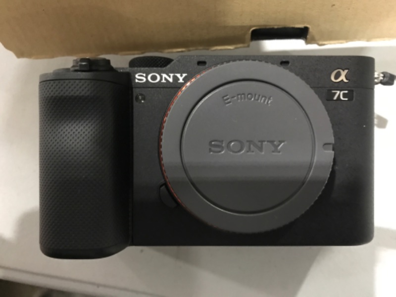 Photo 7 of Sony Alpha 7C Full-Frame Compact Mirrorless Camera Kit - Black (ILCE7CL/B) Black Body w/ 28-60mm
