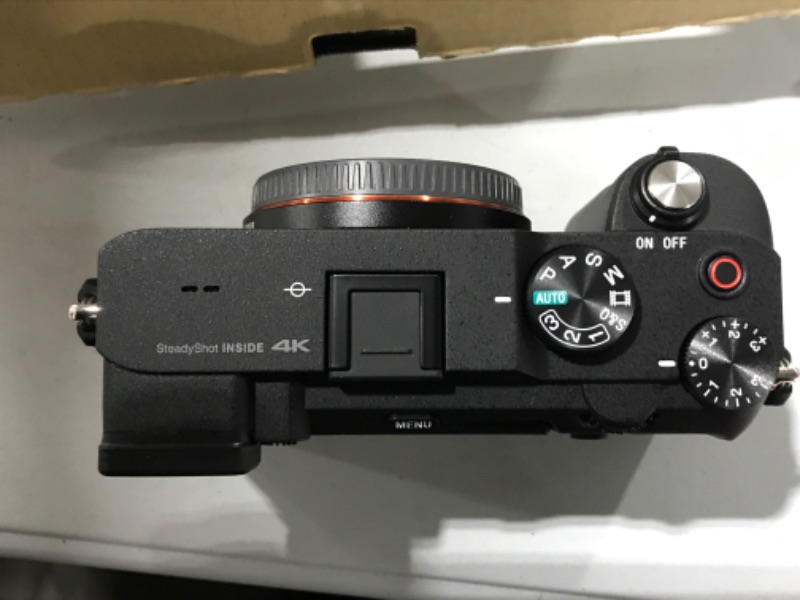 Photo 5 of Sony Alpha 7C Full-Frame Compact Mirrorless Camera Kit - Black (ILCE7CL/B) Black Body w/ 28-60mm