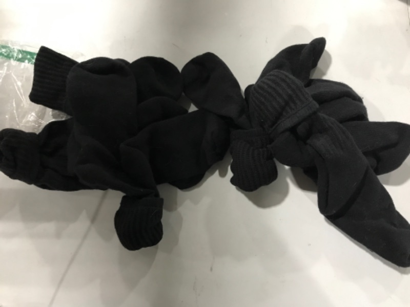 Photo 1 of 6 pair of long socks Black