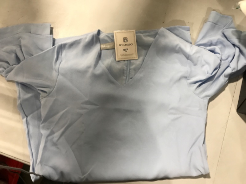 Photo 1 of BELONGSCI Women's Dress baby Blue Size S