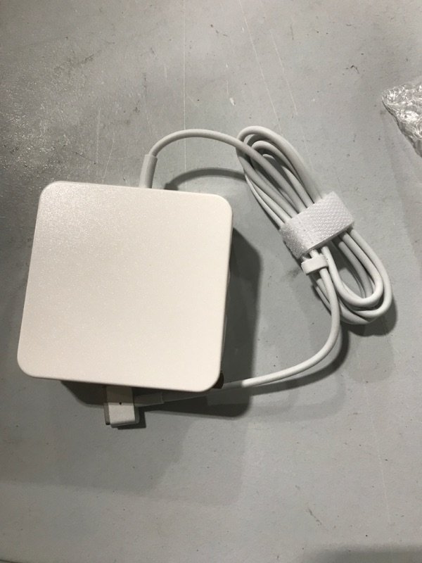 Photo 2 of Mac Book Pro Charger, 60W Power Adapter T-Type Magnetic Connector Charger Compatible with Mac Book Pro Retina 13 Inch and Mac Book Air (Later 2012)