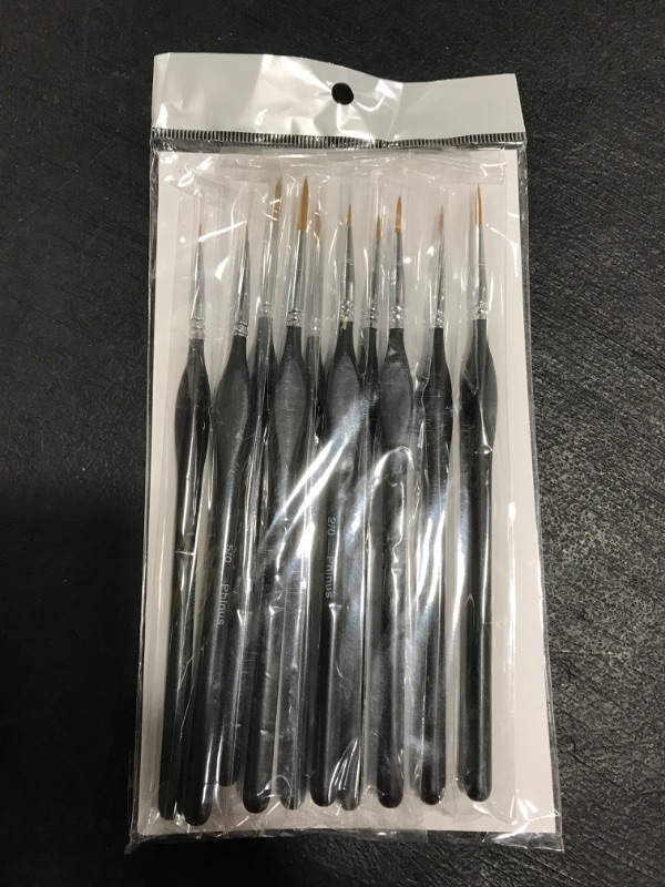 Photo 1 of 10 PIECE PAINTBRUSH SET. 