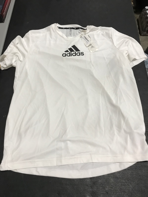 Photo 1 of ADIDAS MEN'S T-SHIRT. WHITE. SIZE XL. NEW WITH TAGS. 