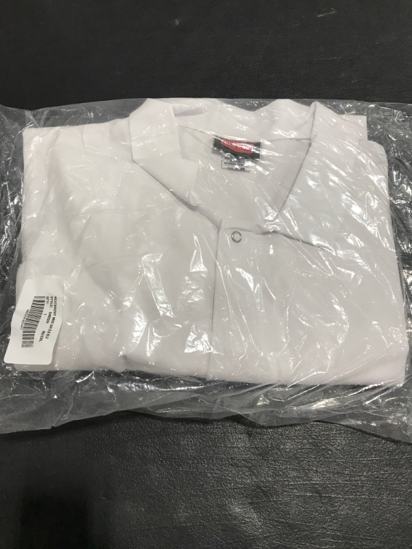 Photo 1 of 403T34Wht Men's White 5.8 Sleeve Chef Coat. SIZE XXL. 
