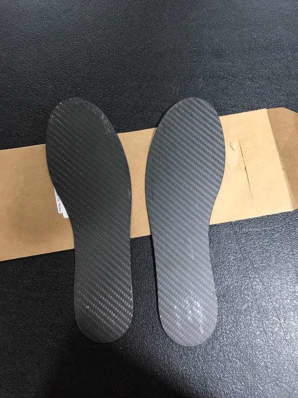 Photo 3 of 1 Pair Carbon Fiber Insole for Turf Toe,Morton Toe,Foot Fractures,Arthritis,Hallux Rigidus and Limitus. Rigid Orthotic Shoe Inserts for Pain Relief & Injury Recovery 26.5cm 26.5cm,Fit Women's Size 11, Men's 10