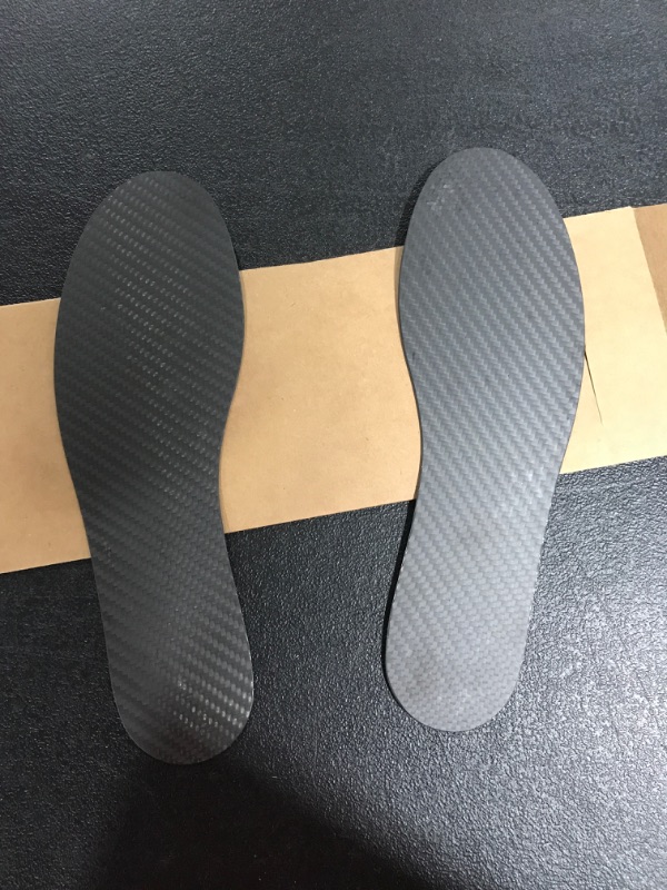 Photo 2 of 1 Pair Carbon Fiber Insole for Turf Toe,Morton Toe,Foot Fractures,Arthritis,Hallux Rigidus and Limitus. Rigid Orthotic Shoe Inserts for Pain Relief & Injury Recovery 26.5cm 26.5cm,Fit Women's Size 11, Men's 10