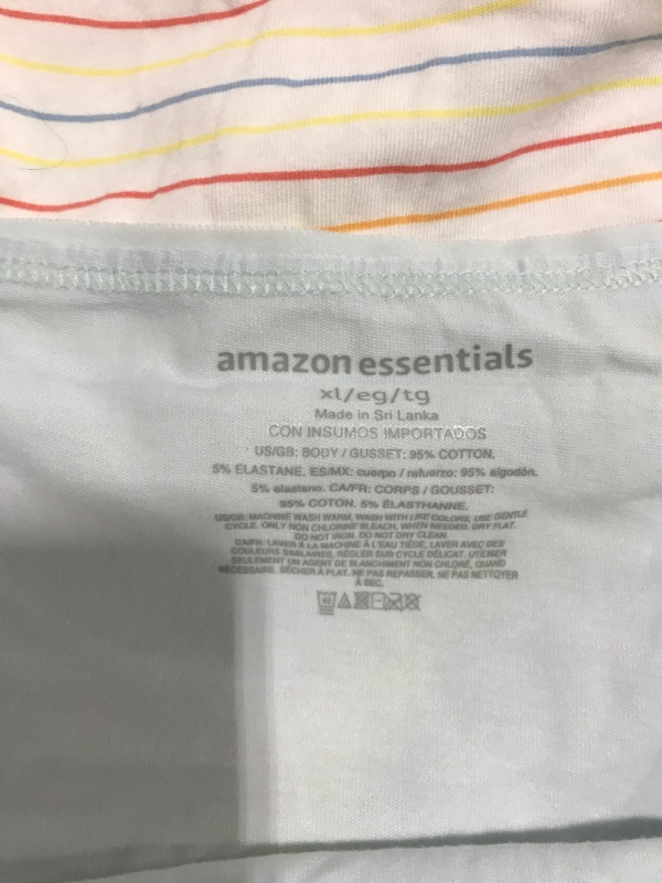 Photo 2 of AMAZON ESSENTIALS WOMEN'S BRIEF STYLE UNDERWEAR. 6 PAIR. SIZE XL. NEW MISSING PACKAGE. 