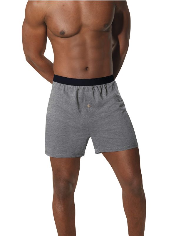 Photo 1 of Hanes Men 5-Pack ComfortSoft Knit Boxer Shorts. SIZE XL. 
