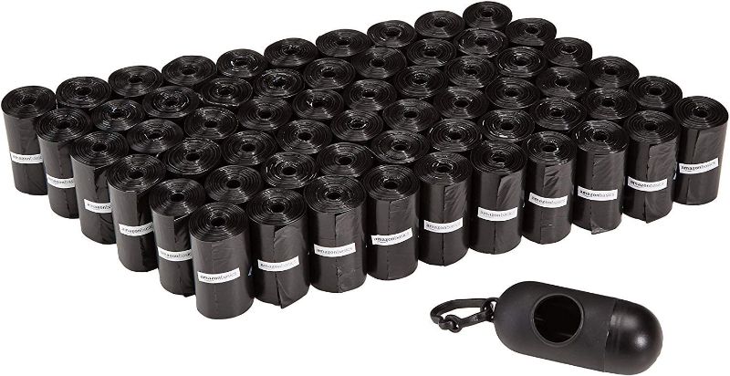 Photo 1 of Amazon Basics Dog Poop Bags 