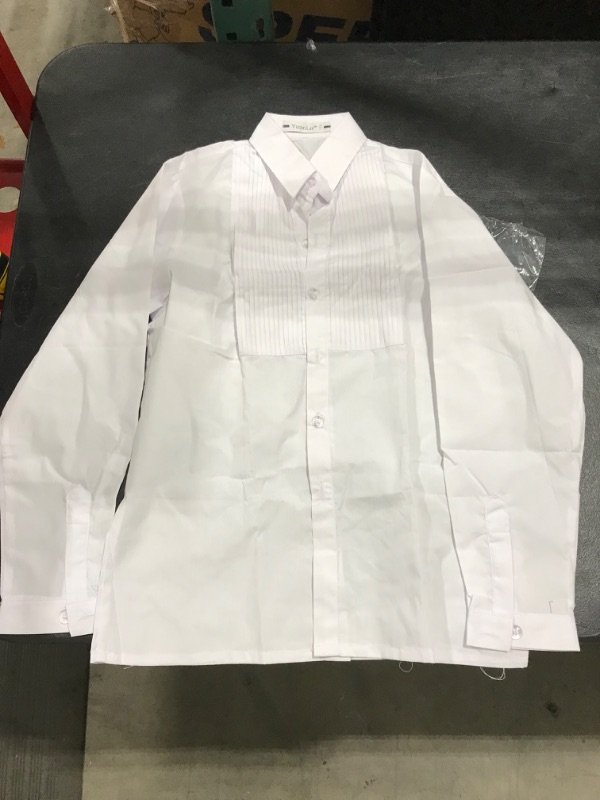 Photo 2 of YuanLu white button up (Size 14)