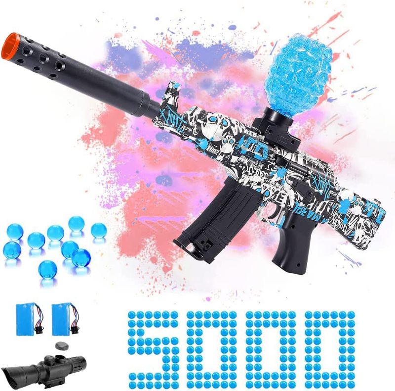 Photo 1 of 2IN1 Electrical Gel Ball Blaster,Semi Shooting Friendly Toy Blasters ,Orby Toy Ages 12+ Gifts for Teens
