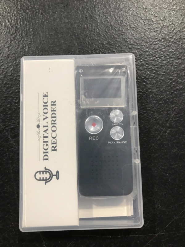 Photo 2 of Digital Voice Recorder 16GB Voice Recorder with Playback for Lectures - USB Rechargeable Dictaphon Upgraded Small Tape Recorder---factory sealed 