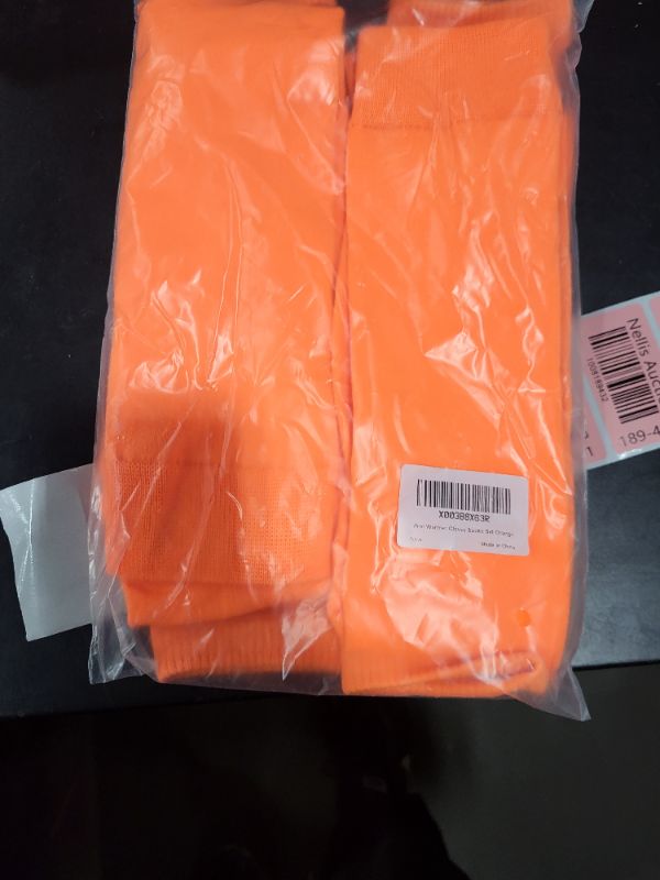 Photo 1 of ARM WARMER GLOVES SOCKS SET ORANGE