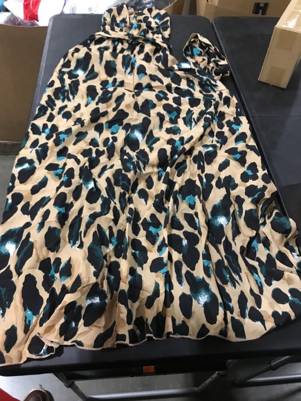Photo 1 of  Hanky Hem Dress In Leopard Pattern/ Large