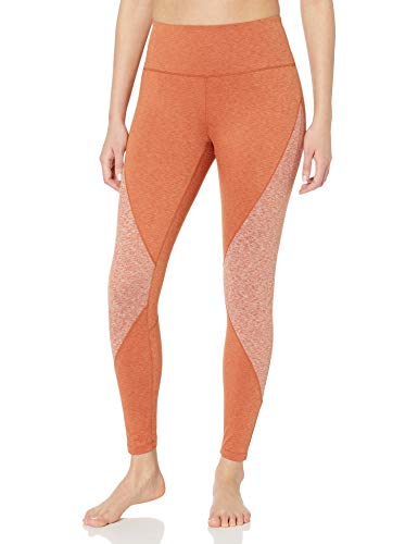 Photo 2 of Core 10 Women's Plus Size Show Stopper High-Waist 7/8 Crop Yoga Legging, Red, Pebble Print, 3X
