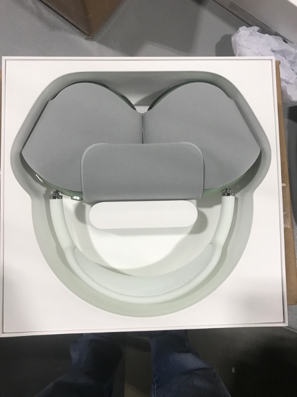 Photo 2 of Apple AirPods Max Wireless Over-Ear Headphones. Active Noise Cancelling, Transparency Mode, Spatial Audio, Digital Crown for Volume Control. Bluetooth Headphones for iPhone - Green